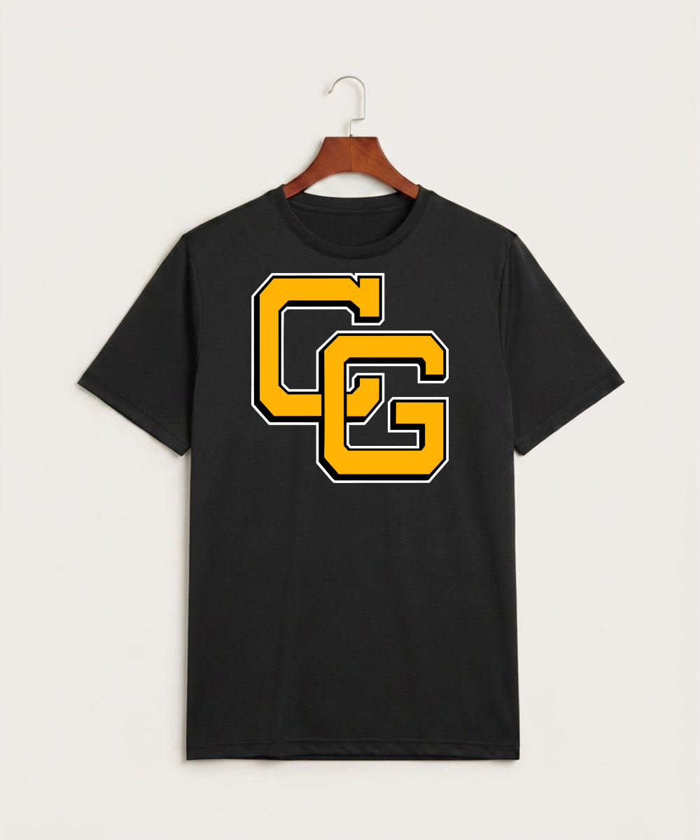 Clearbrook Gonvick High School Football (Boys) - Black Sport-Tek PosiCharge Competitor Tee. ST350
