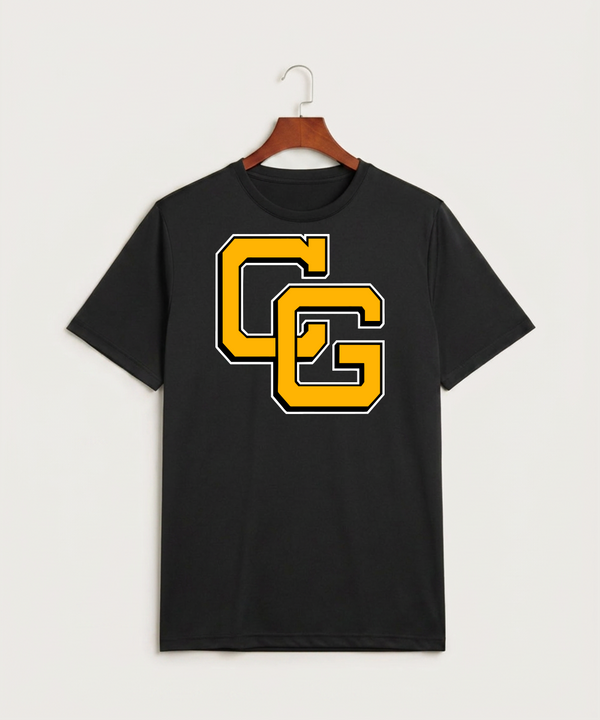 Clearbrook Gonvick High School Football (Boys) - Black Sport-Tek PosiCharge Competitor Tee. ST350
