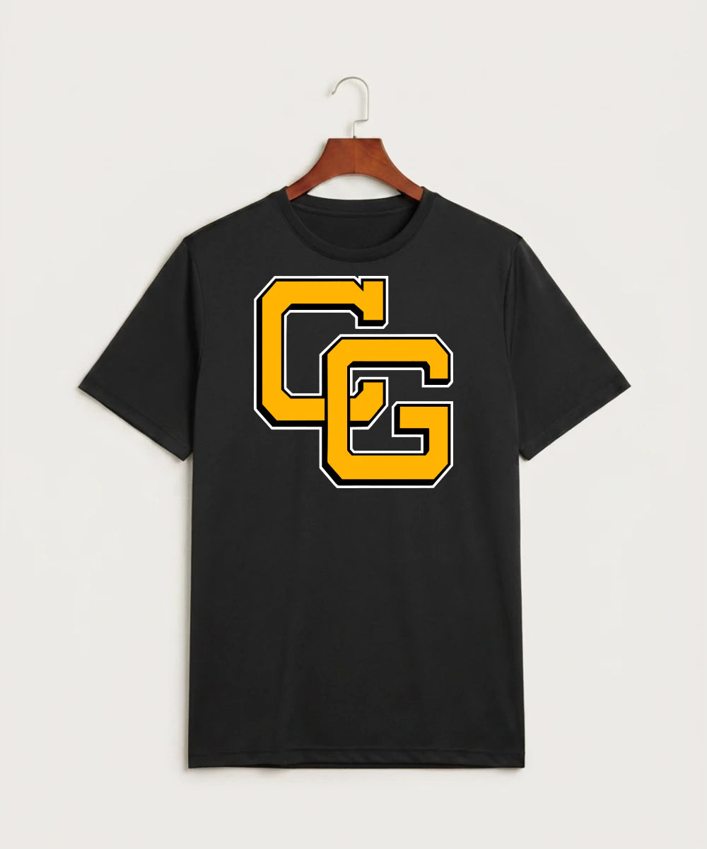 Clearbrook Gonvick High School Football (Boys) - Black Sport-Tek PosiCharge Competitor Tee. ST350