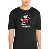 John Marshall High School football_boys - Black Sport-Tek PosiCharge Competitor Tee. ST350