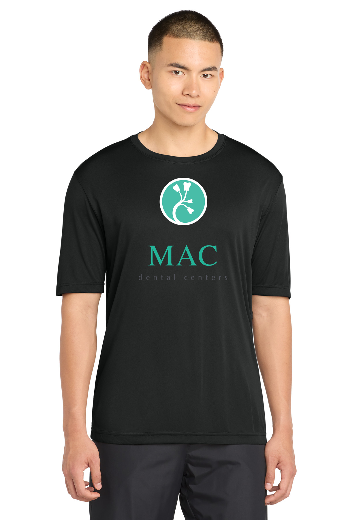 Mac Dental Business - Black Sport-Tek PosiCharge Competitor Tee. ST350