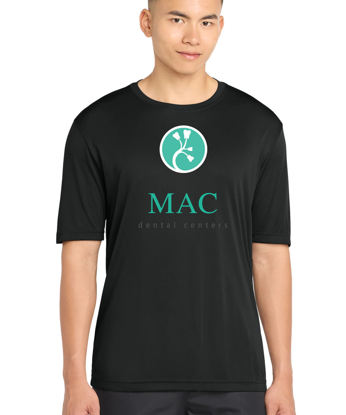 Mac Dental Business - Black Sport-Tek PosiCharge Competitor Tee. ST350