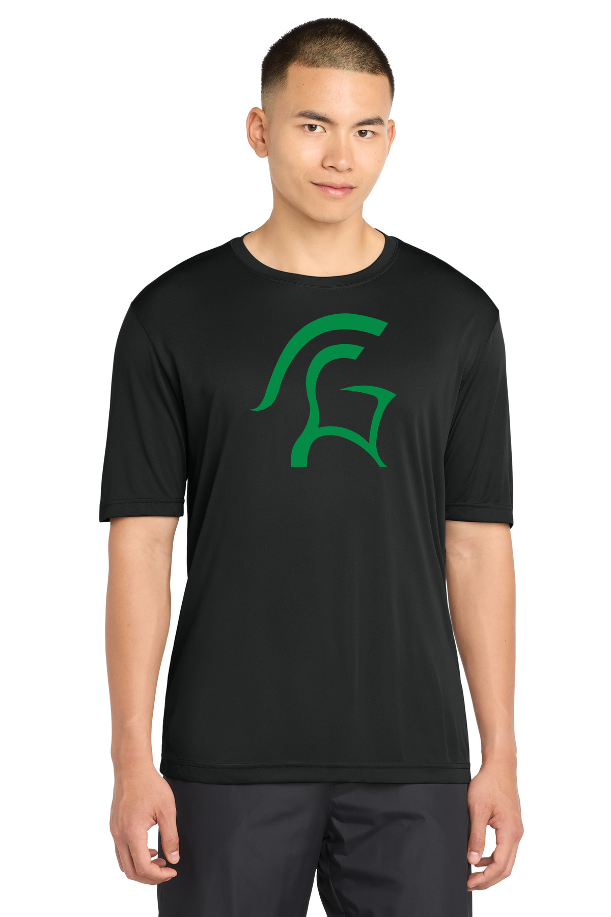 La Crescent-Hokah Football - Black Sport-Tek PosiCharge Competitor Tee. ST350