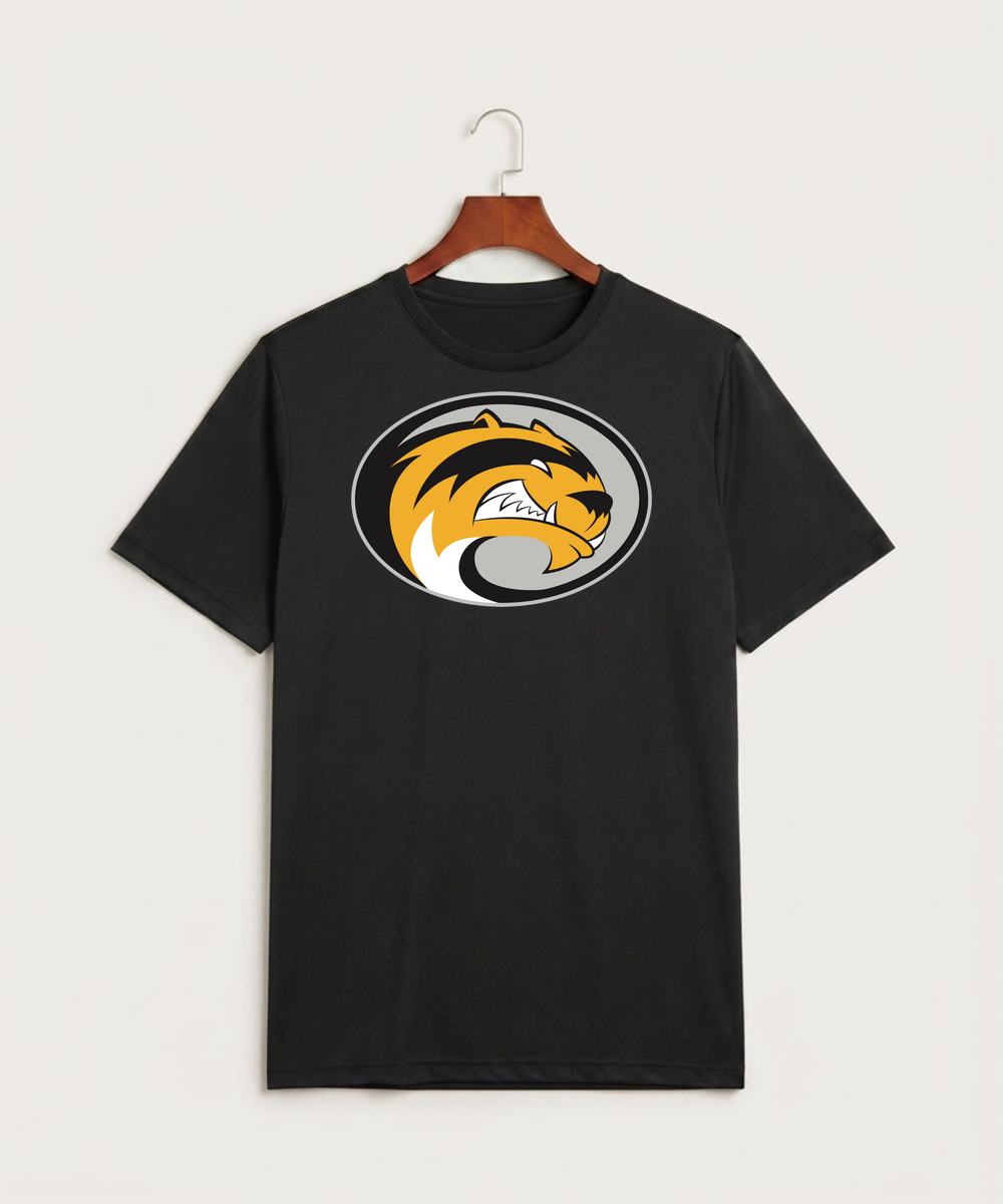 Sibley East High School Football (Boys) - Black Sport-Tek PosiCharge Competitor Tee. ST350