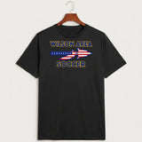 Wilson Area School Soccer Soccer - Black Sport-Tek PosiCharge Competitor Tee. ST350