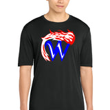 Waupaca High School football_boys - Black Sport-Tek PosiCharge Competitor Tee. ST350