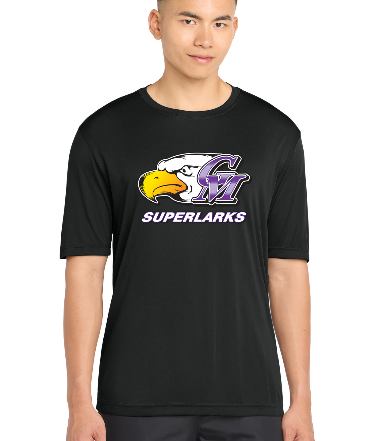 Grand Meadow Football - Black Sport-Tek PosiCharge Competitor Tee. ST350