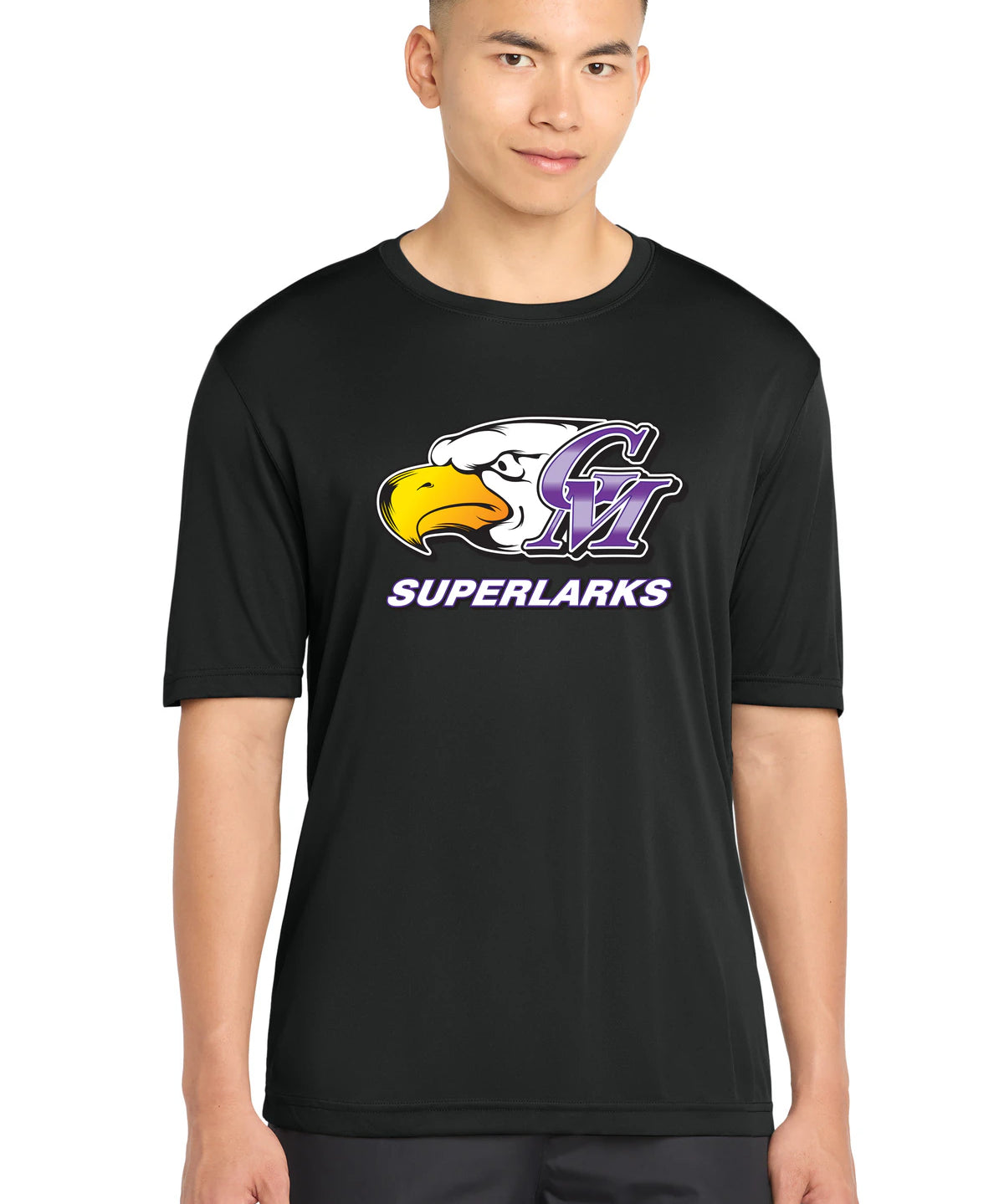 Grand Meadow Football - Black Sport-Tek PosiCharge Competitor Tee. ST350