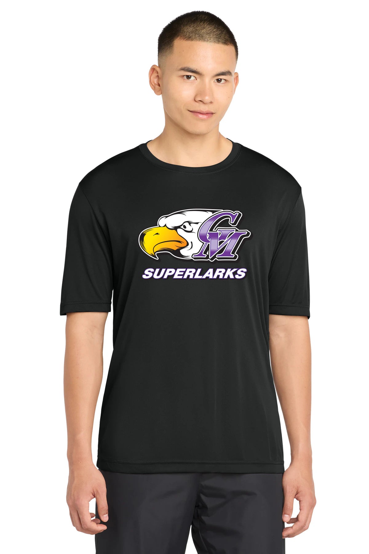 Grand Meadow Football - Black Sport-Tek PosiCharge Competitor Tee. ST350