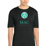Mac Dental Football - Black Sport-Tek PosiCharge Competitor Tee. ST350
