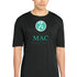 Mac Dental Football - Black Sport-Tek PosiCharge Competitor Tee. ST350