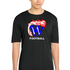 Waupaca High School Football - Black Sport-Tek PosiCharge Competitor Tee. ST350