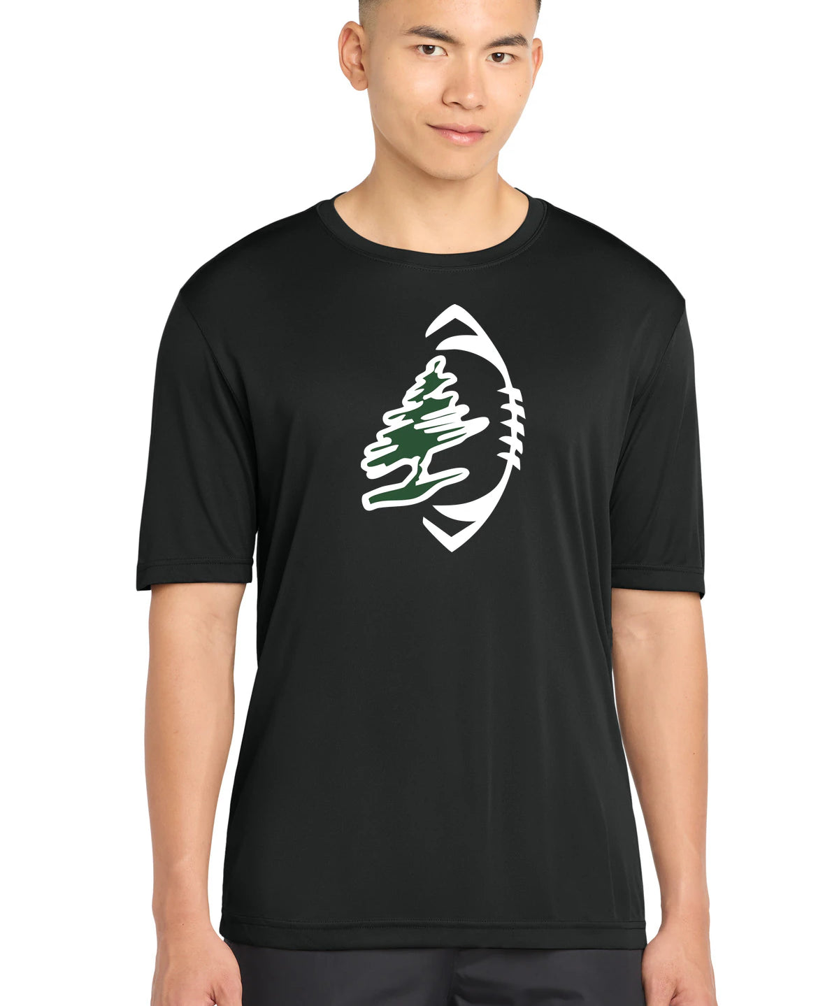 DC Everest Middle School Football — example store - Black Sport-Tek PosiCharge Competitor Tee. ST350
