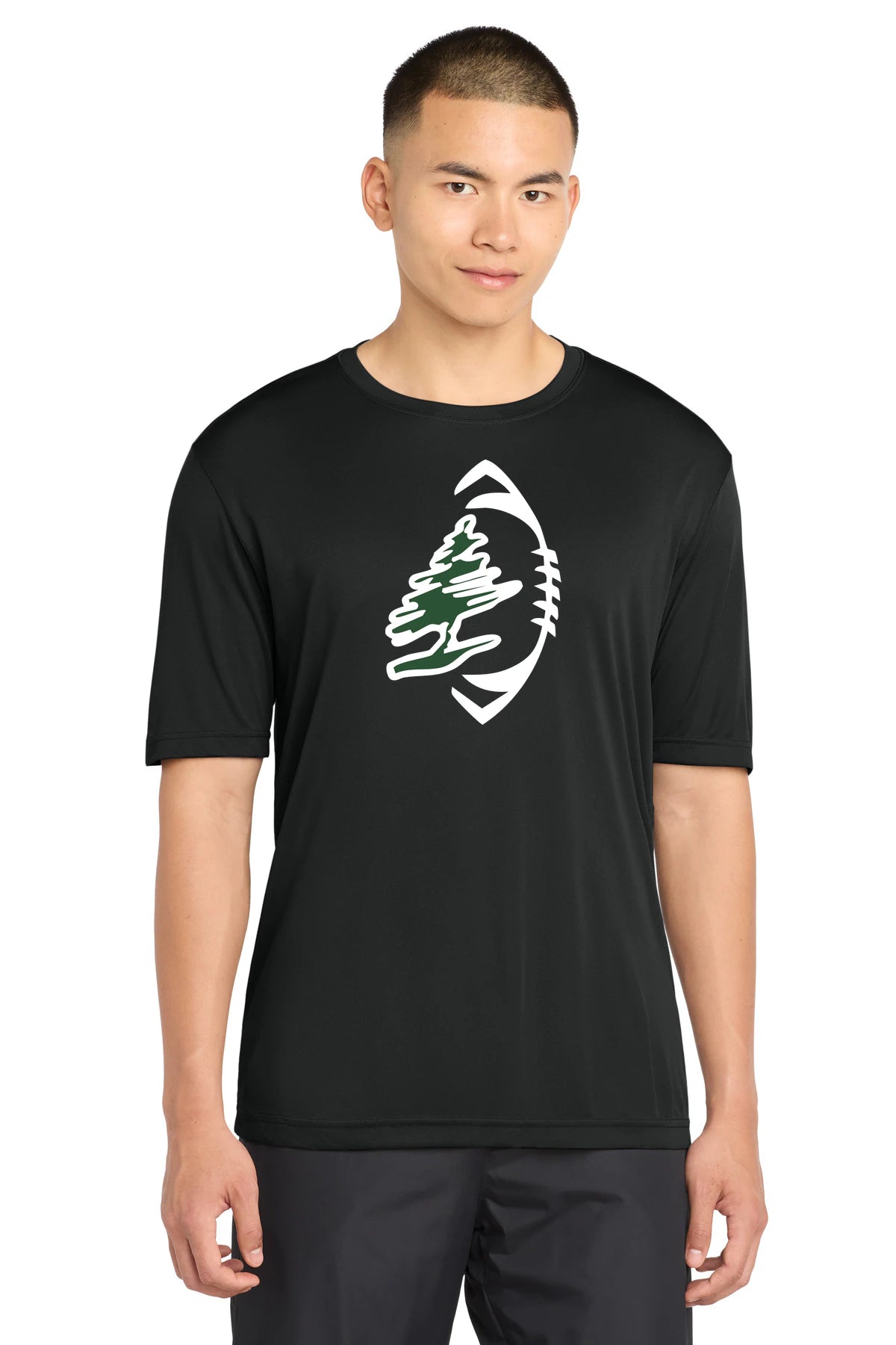 DC Everest Middle School Football — example store - Black Sport-Tek PosiCharge Competitor Tee. ST350