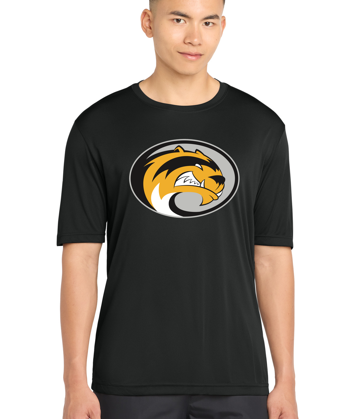 Sibley East Football - Black Sport-Tek PosiCharge Competitor Tee. ST350