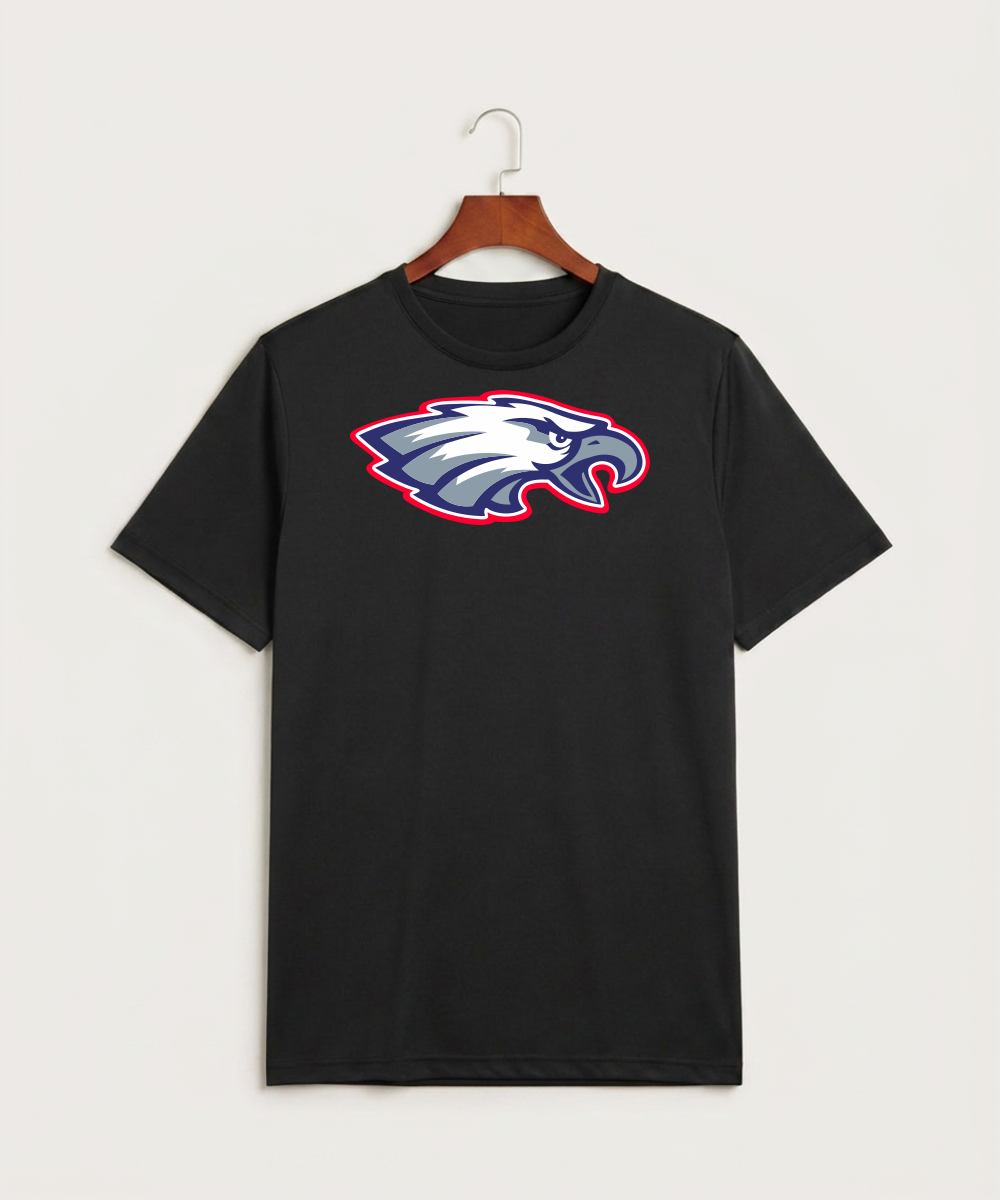 Pequot Lakes High School Football (Boys) - Black Sport-Tek PosiCharge Competitor Tee. ST350