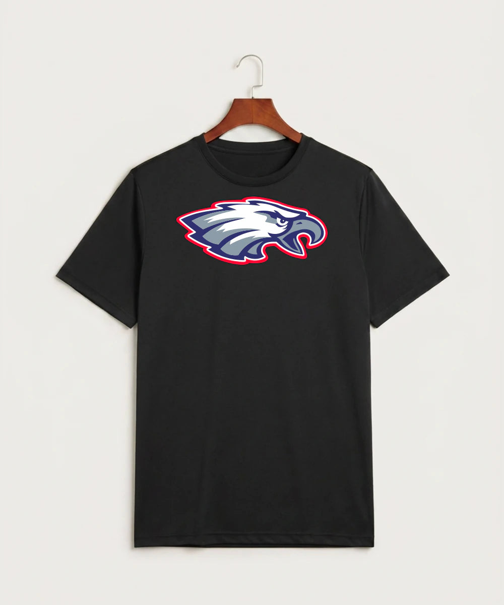 Pequot Lakes High School Football (Boys) - Black Sport-Tek PosiCharge Competitor Tee. ST350