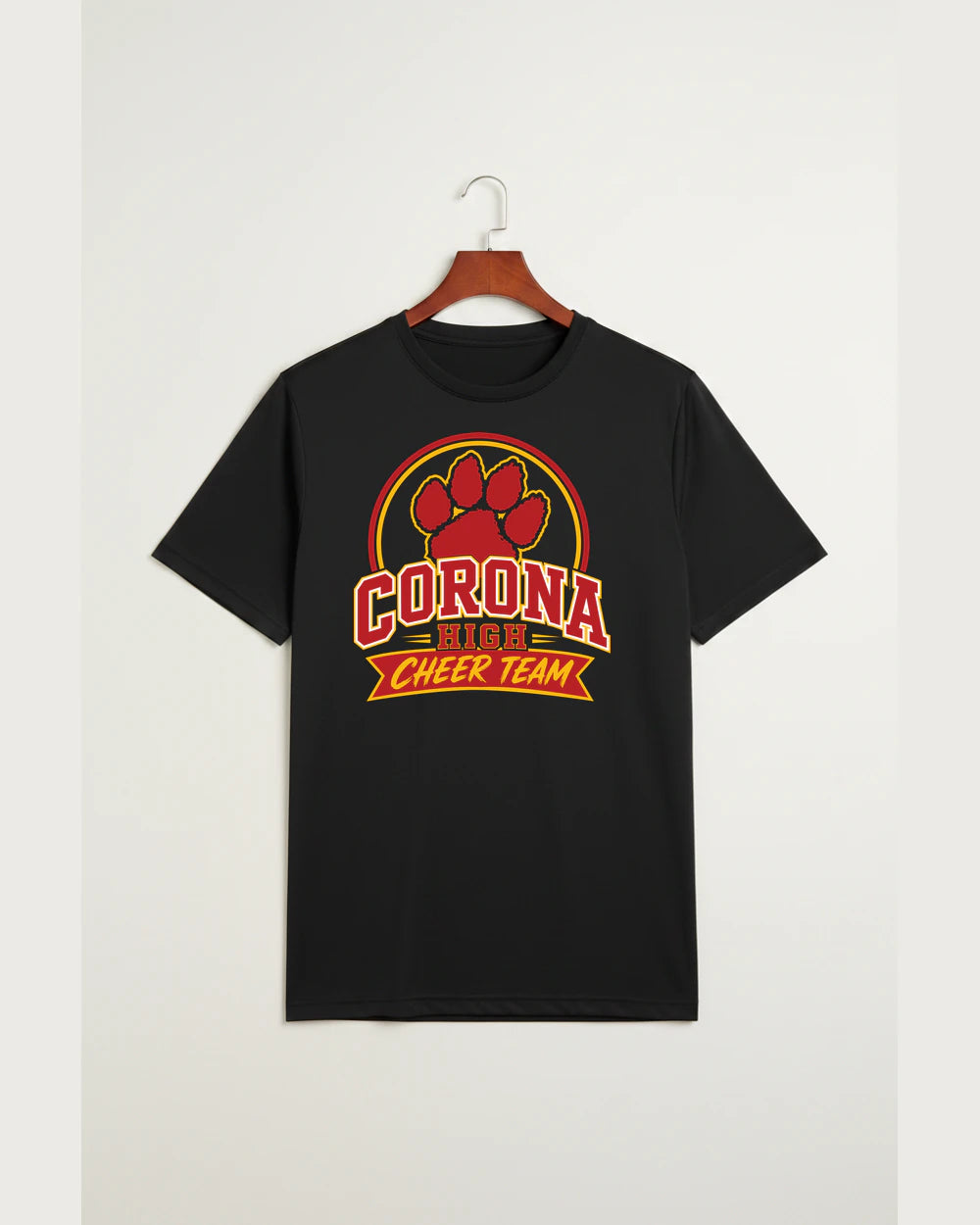 Corona Senior High School Cheer - Black Sport-Tek PosiCharge Competitor Tee. ST350
