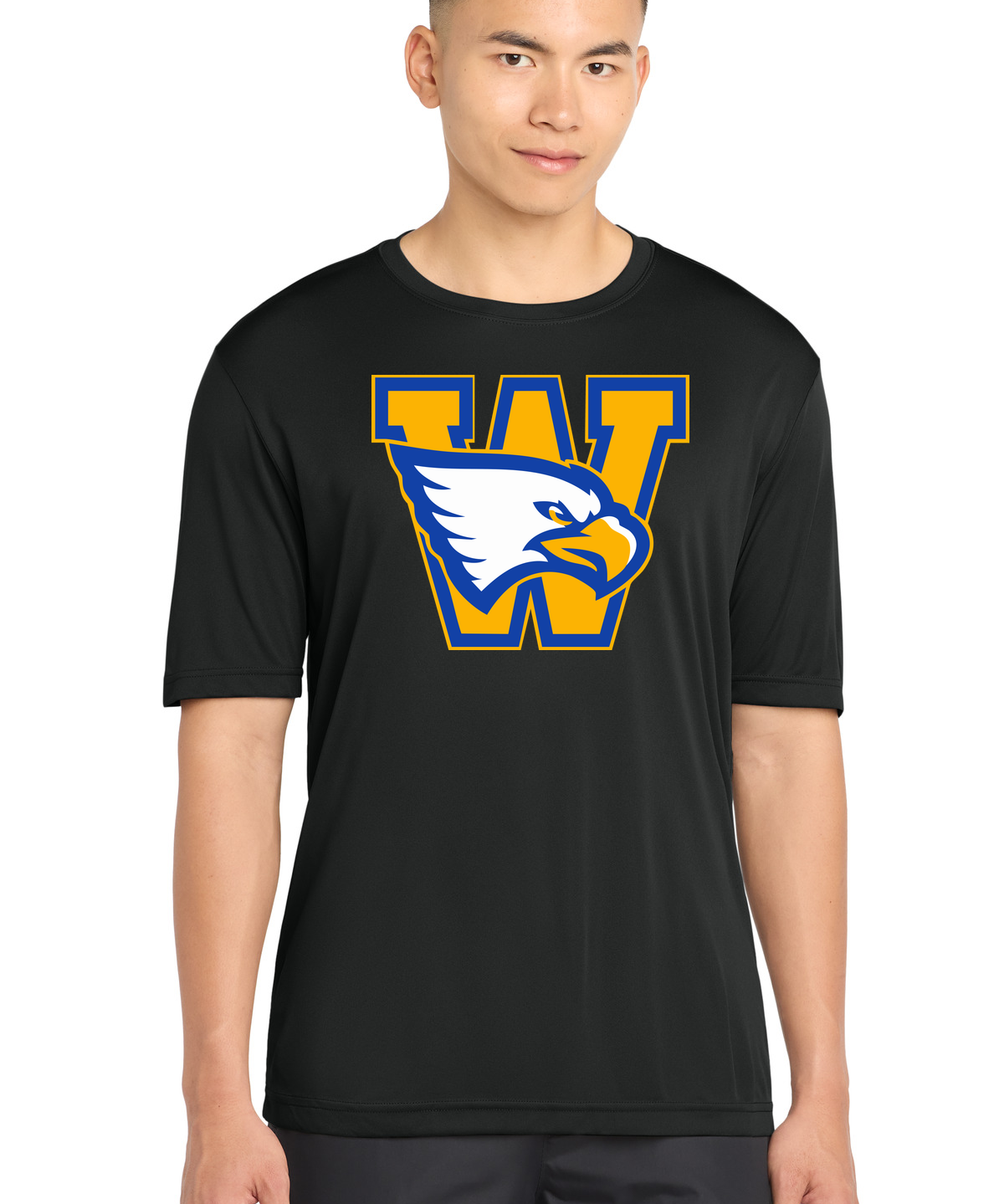 Windom Football - Black Sport-Tek PosiCharge Competitor Tee. ST350
