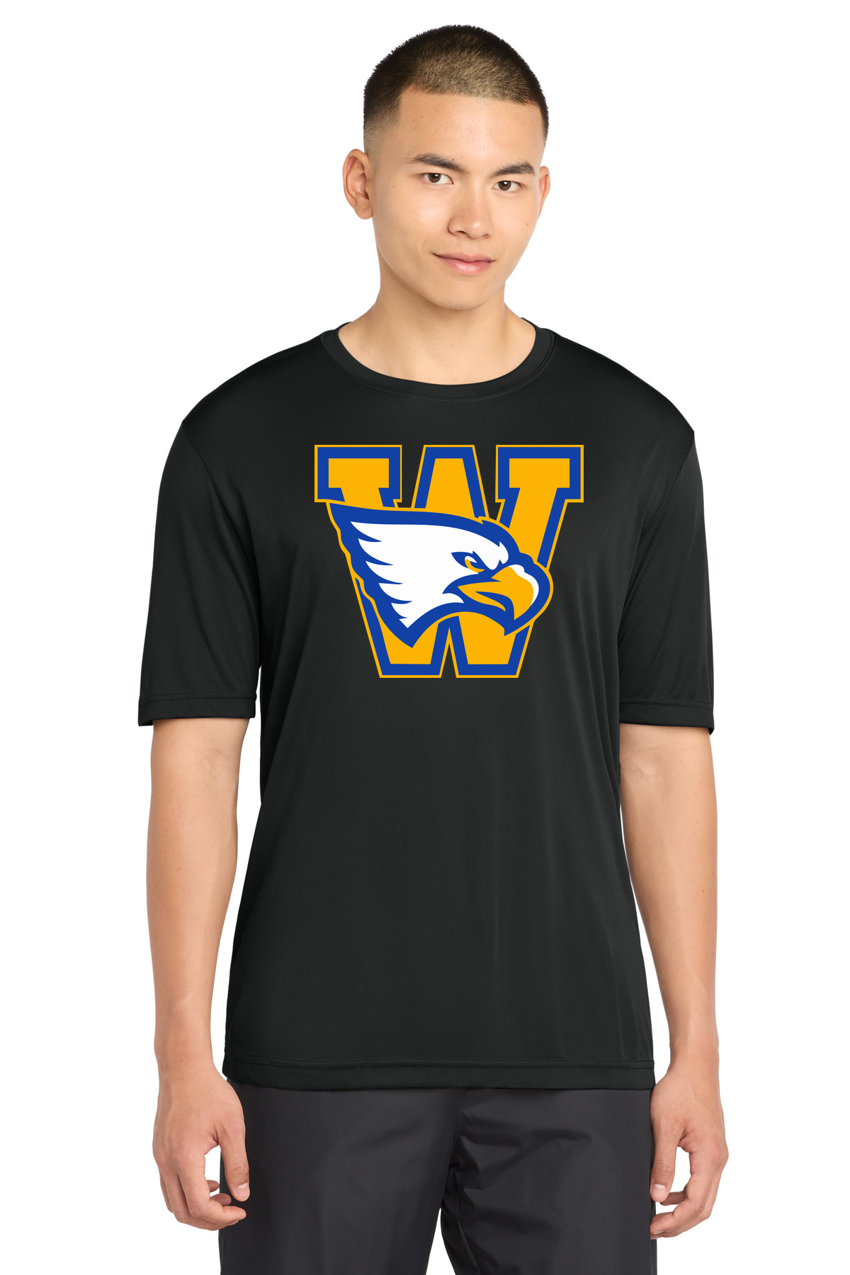 Windom Football - Black Sport-Tek PosiCharge Competitor Tee. ST350