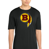Benson Football - Black Sport-Tek PosiCharge Competitor Tee. ST350