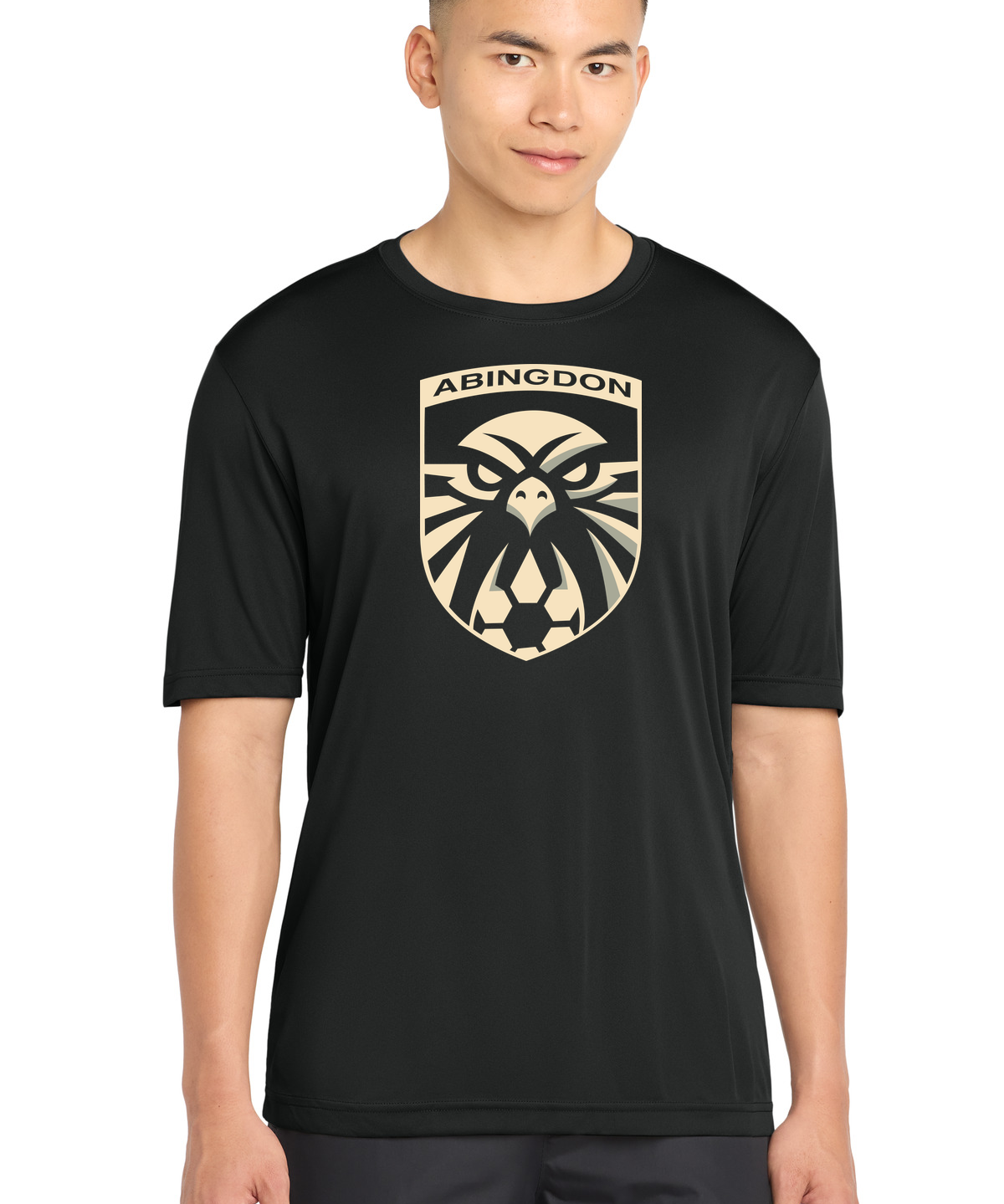 Abingdon High School soccer_boys - Black Sport-Tek PosiCharge Competitor Tee. ST350