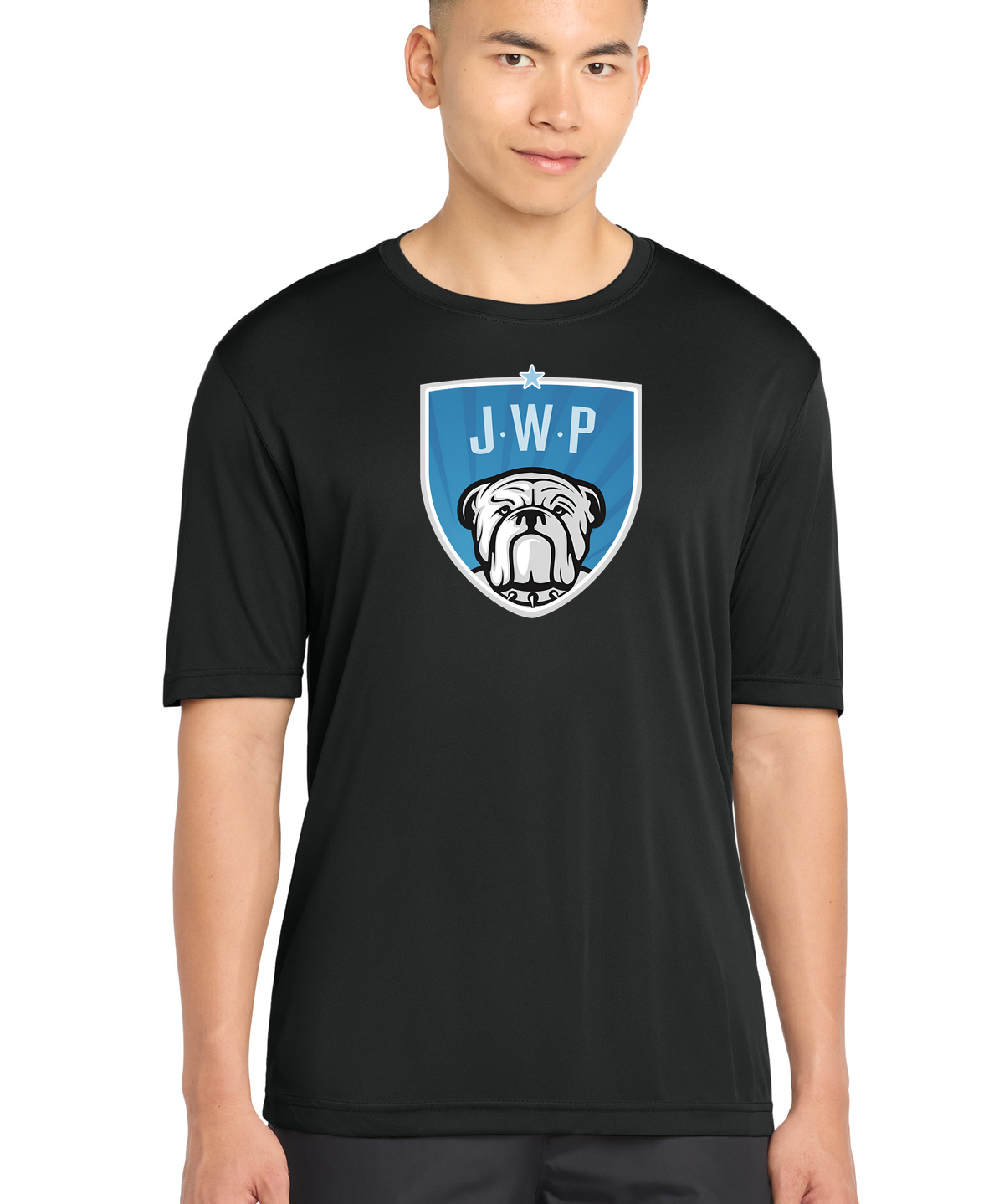 JWP Football - Black Sport-Tek PosiCharge Competitor Tee. ST350