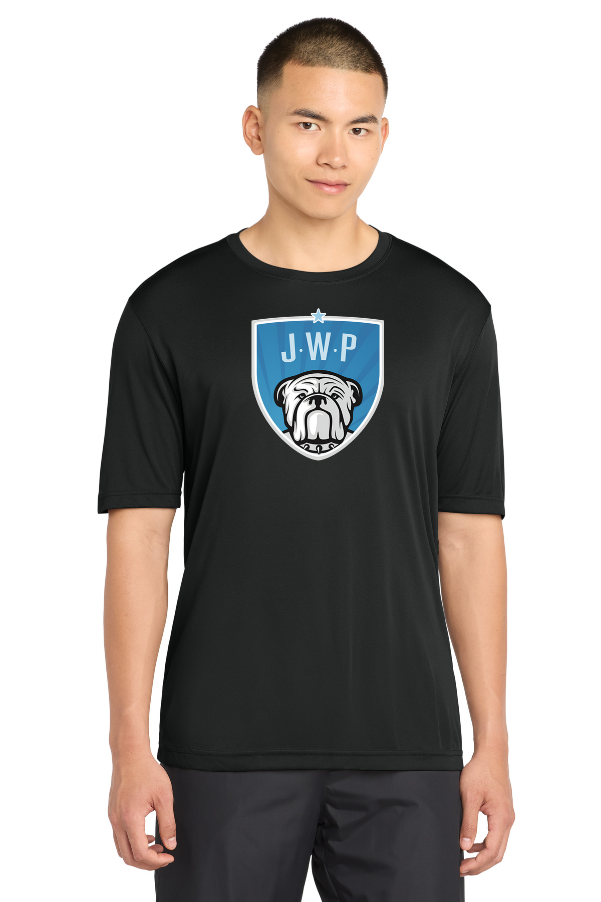 JWP Football - Black Sport-Tek PosiCharge Competitor Tee. ST350
