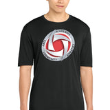 Houston Volleyball - Black Sport-Tek PosiCharge Competitor Tee. ST350
