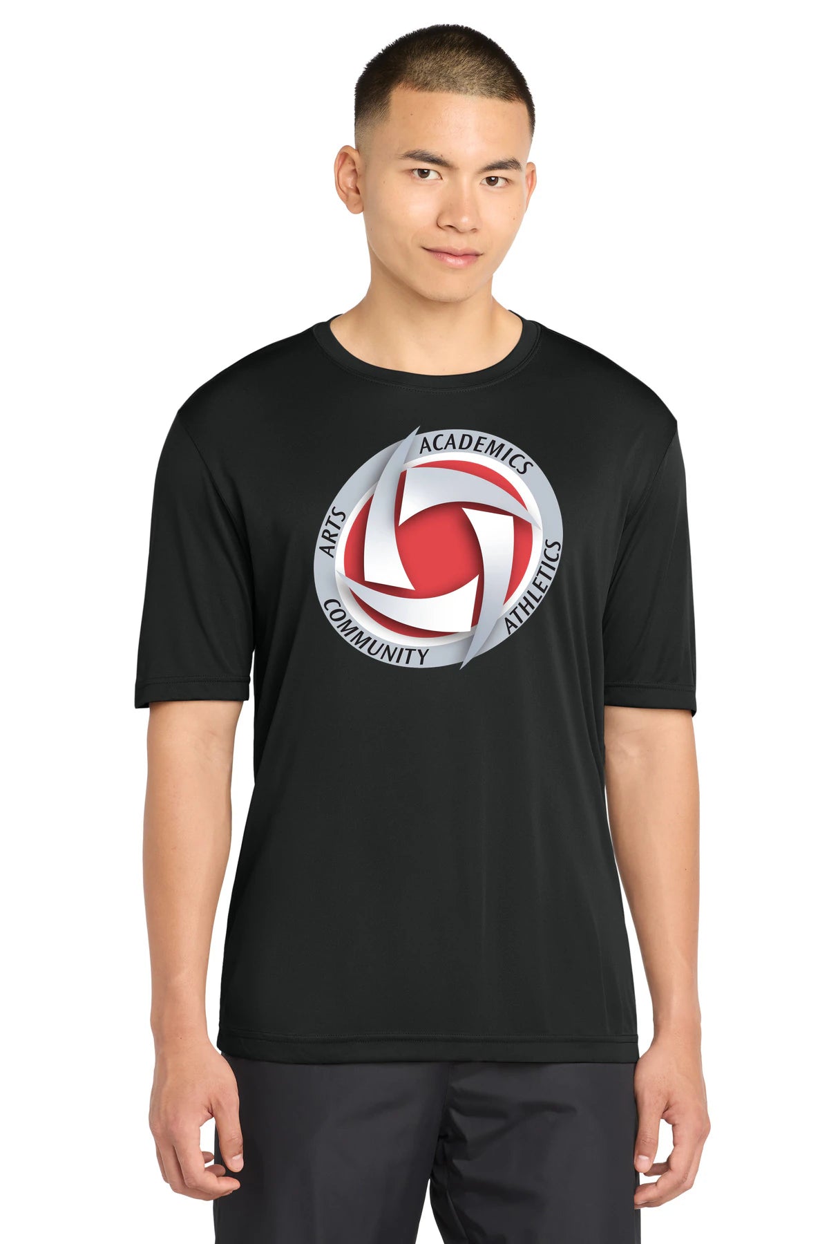 Houston Volleyball - Black Sport-Tek PosiCharge Competitor Tee. ST350
