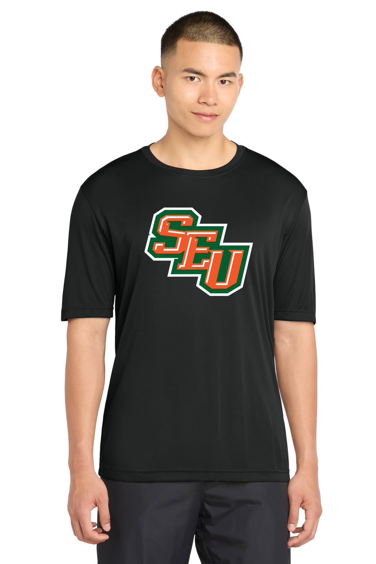 Sleepy Eye United Football - Black Sport-Tek PosiCharge Competitor Tee. ST350