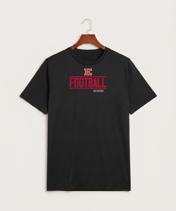 Duluth East High School Football (Boys) - Black Sport-Tek PosiCharge Competitor Tee. ST350