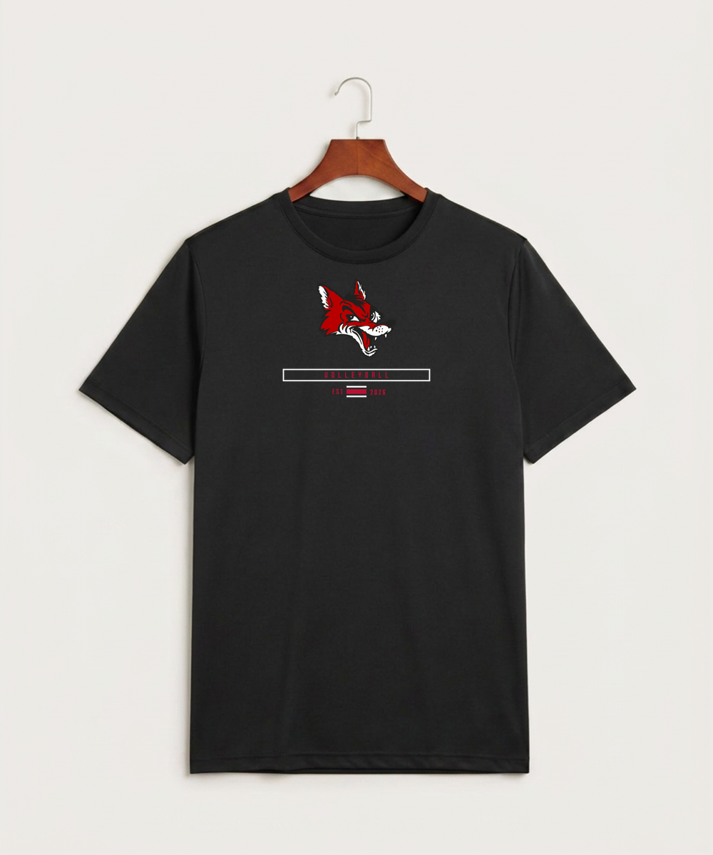 Ely Memorial High School Volleyball (Girls) - Black Sport-Tek PosiCharge Competitor Tee. ST350
