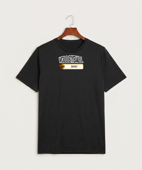 Fargo South High School Volleyball (Girls) - Black Sport-Tek PosiCharge Competitor Tee. ST350
