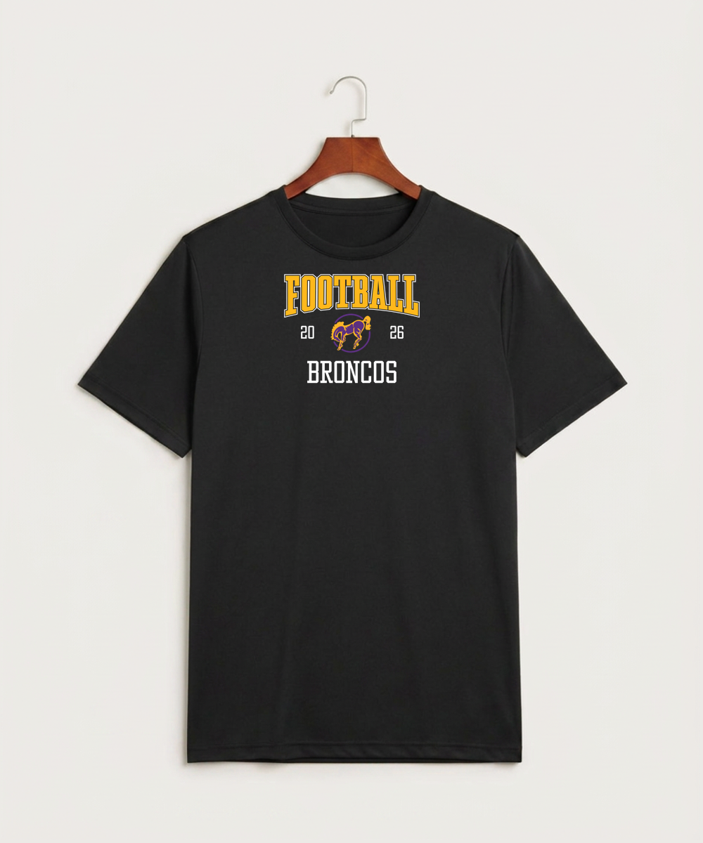International Falls High School Football (Boys) - Black Sport-Tek PosiCharge Competitor Tee. ST350