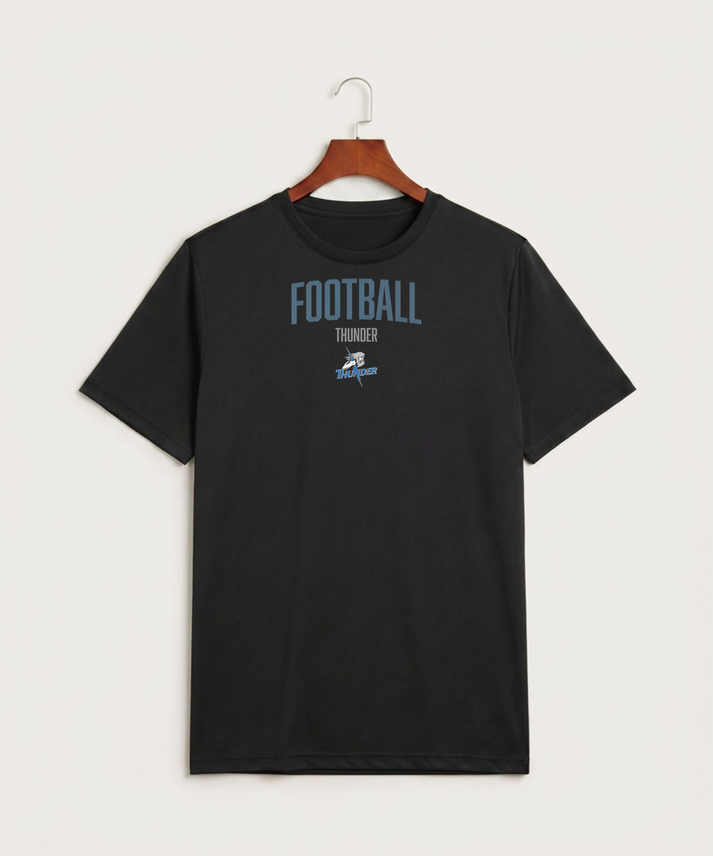 Long Prairie Grey Eagle High School Football (Boys) - Black Sport-Tek PosiCharge Competitor Tee. ST350