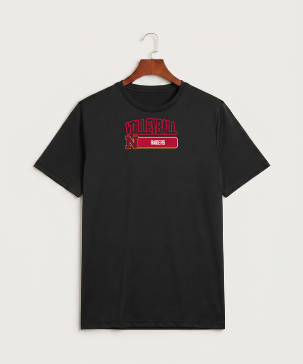Northfield High School Volleyball (Girls) - Black Sport-Tek PosiCharge Competitor Tee. ST350