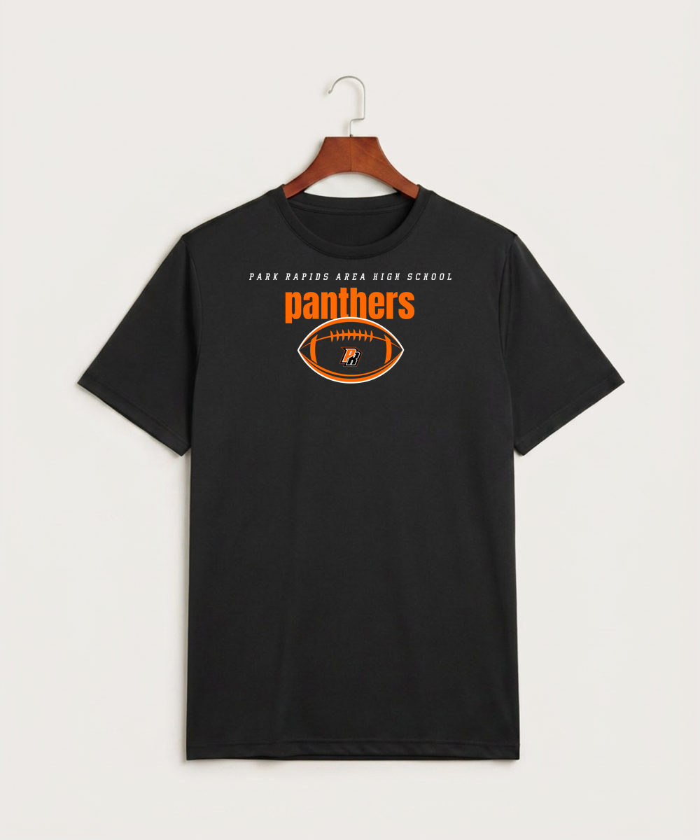 Park Rapids Area High School Football (Boys) - Black Sport-Tek PosiCharge Competitor Tee. ST350