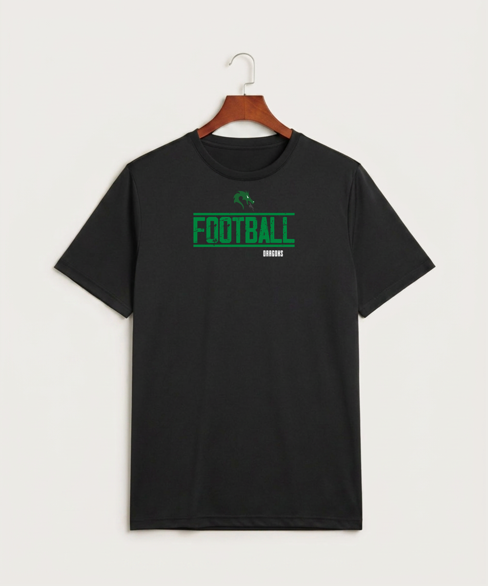Pine City High School Football (Boys) - Black Sport-Tek PosiCharge Competitor Tee. ST350