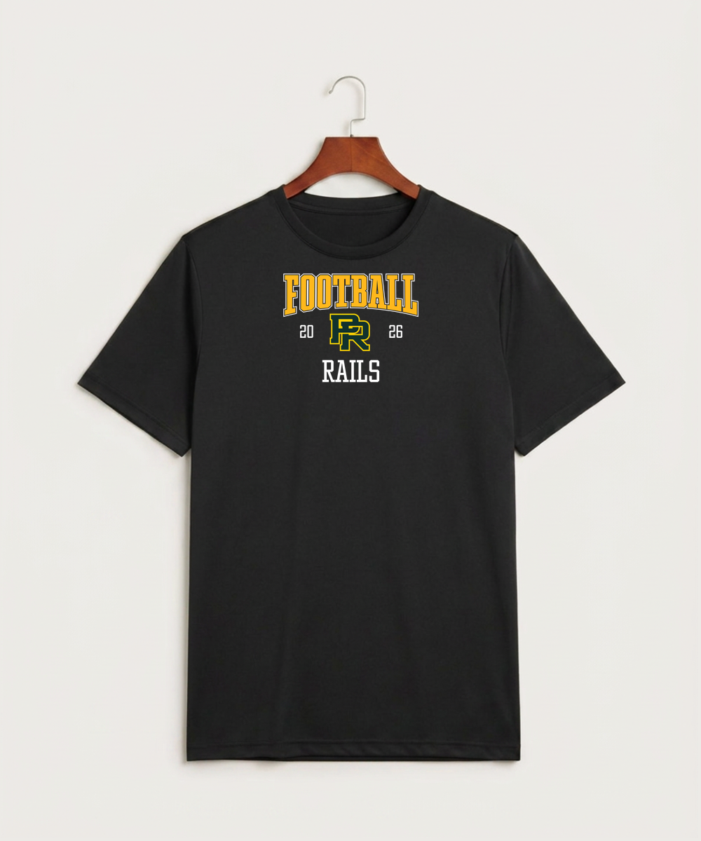 Proctor High School Football (Boys) - Black Sport-Tek PosiCharge Competitor Tee. ST350