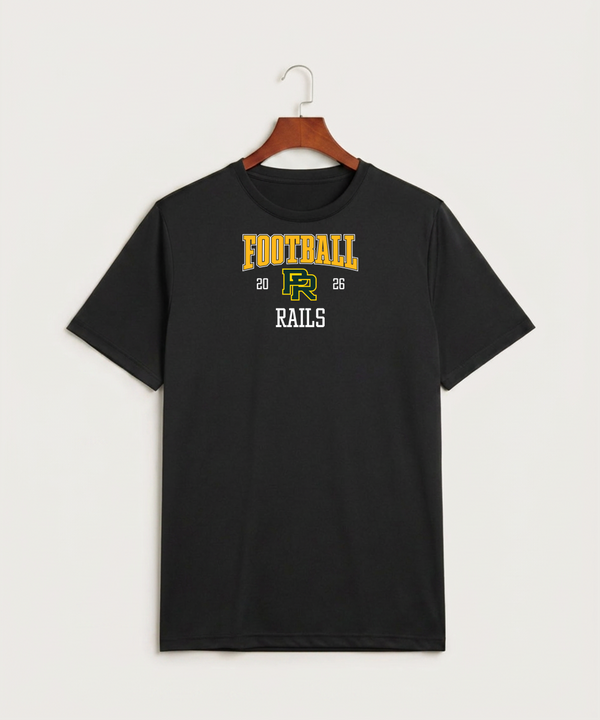 Proctor High School Football (Boys) - Black Sport-Tek PosiCharge Competitor Tee. ST350