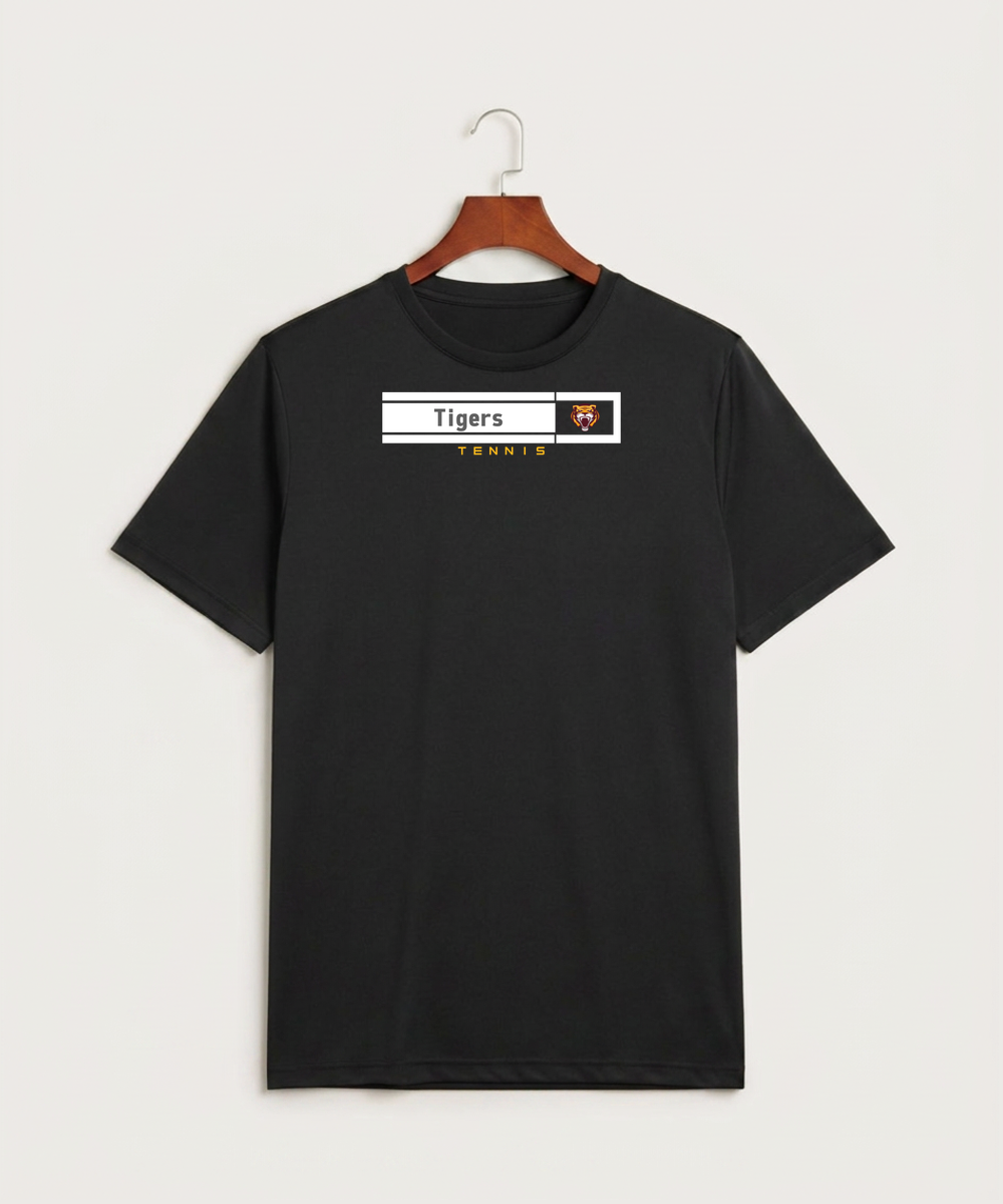 Stewartville High School Tennis (Coed) - Black Sport-Tek PosiCharge Competitor Tee. ST350