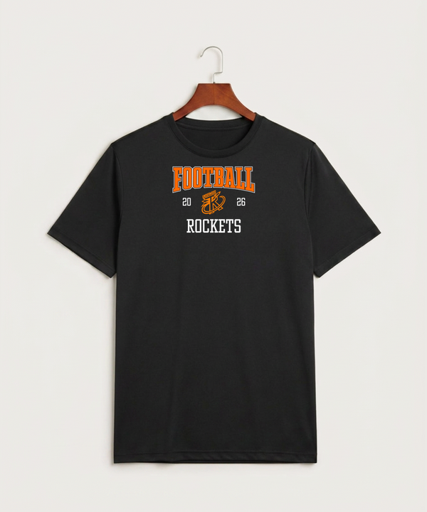 Underwood High School Football (Boys) - Black Sport-Tek PosiCharge Competitor Tee. ST350