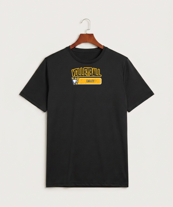 Windom Area High School Volleyball (Girls) - Black Sport-Tek PosiCharge Competitor Tee. ST350