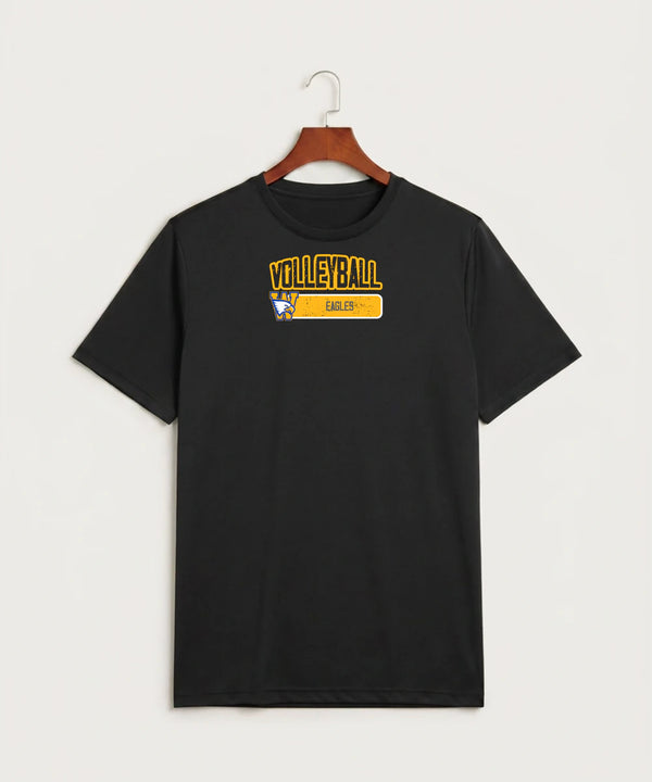 Windom Area High School Volleyball (Girls) - Black Sport-Tek PosiCharge Competitor Tee. ST350