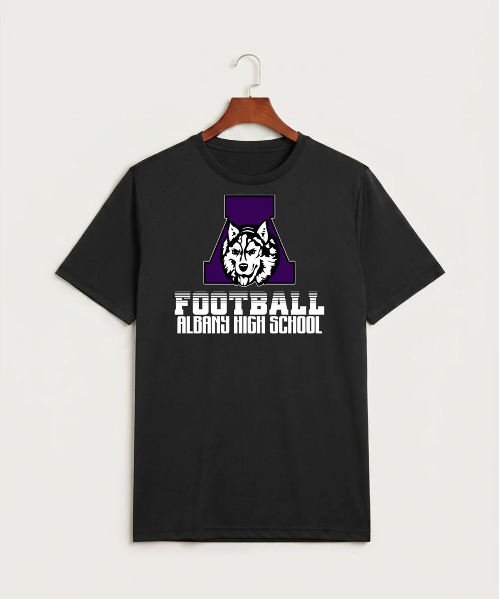 Albany High School Football (Boys) - Black Sport-Tek PosiCharge Competitor Tee. ST350