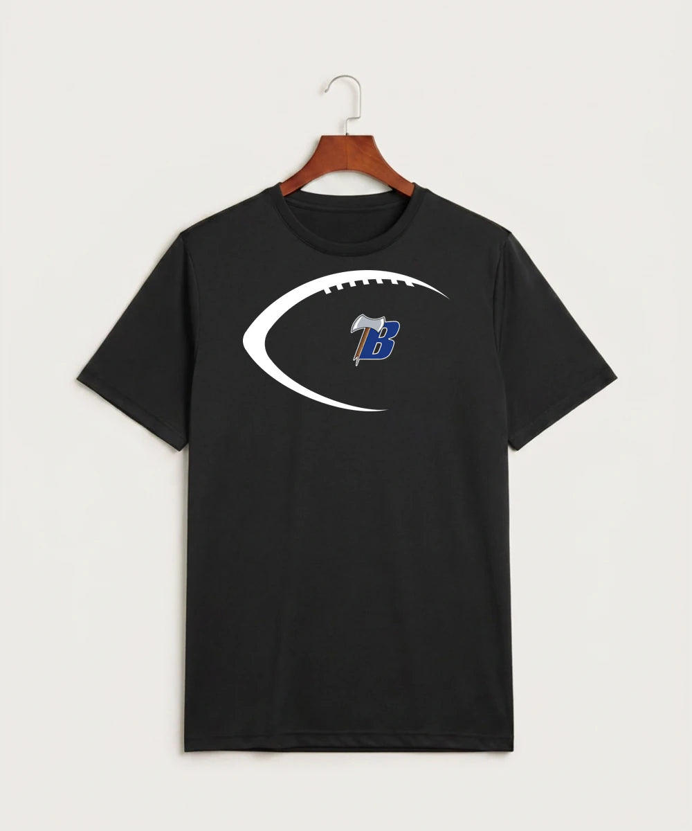 Bemidji High School Football (Boys) - Black Sport-Tek PosiCharge Competitor Tee. ST350