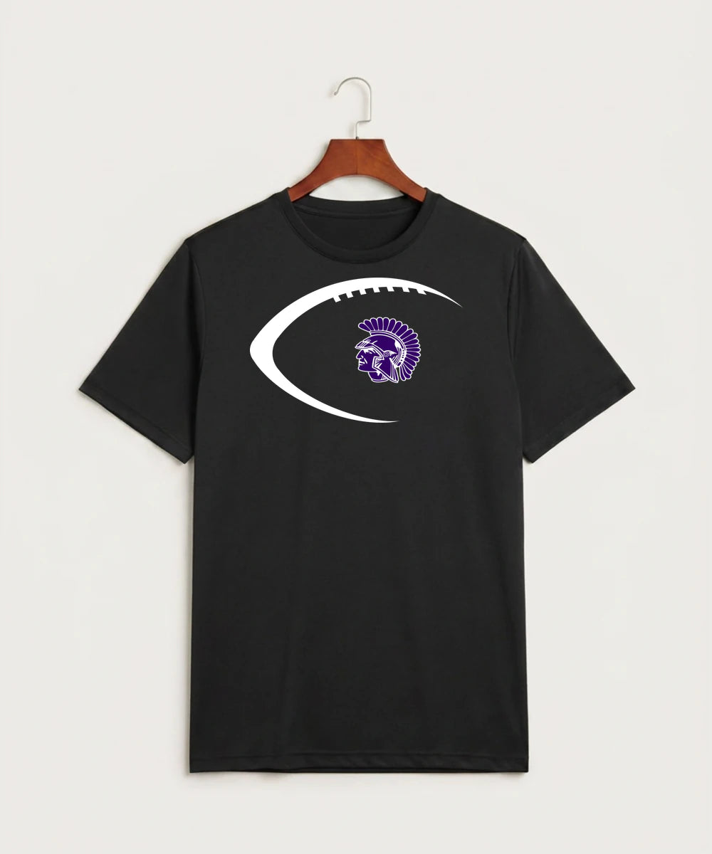 Barnesville High School Football (Boys) - Black Sport-Tek PosiCharge Competitor Tee. ST350
