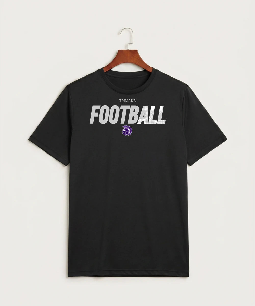 Barnesville High School Football (Boys) - Black Sport-Tek PosiCharge Competitor Tee. ST350