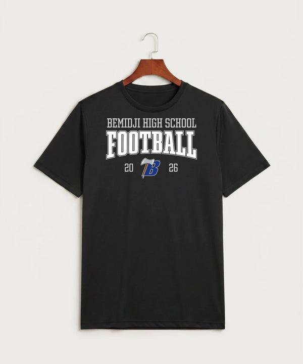 Bemidji High School Football (Boys) - Black Sport-Tek PosiCharge Competitor Tee. ST350